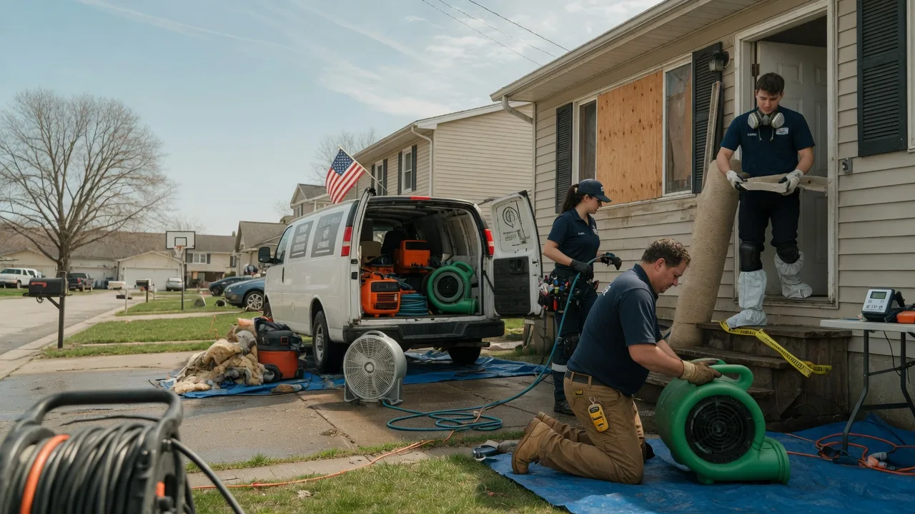 Water Damage Restoration in Maryland Line, MD near me